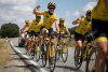 Sponsorbild till Team Rynkeby, cyklister